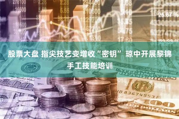 股票大盘 指尖技艺变增收“密钥” 琼中开展黎锦手工技能培训